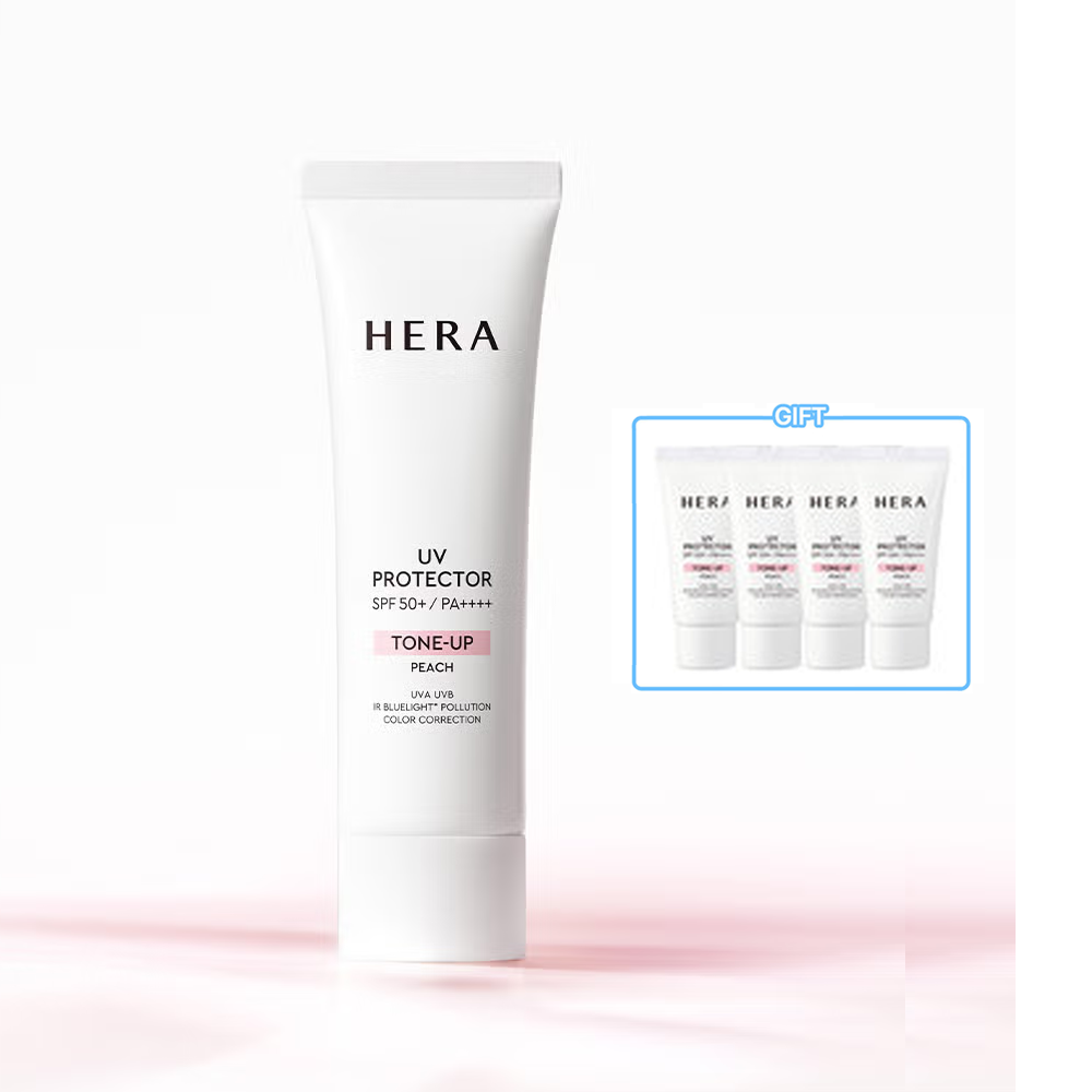 헤라 UV프로텍터 톤업 피치 SPF50+PA4+ 50ml + 15mlx4 - 상품 이미지