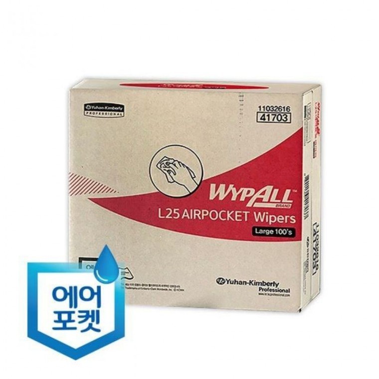 에어 포켓 클리너 롤 와이퍼 대형 100매 1카톤 - 상품 이미지