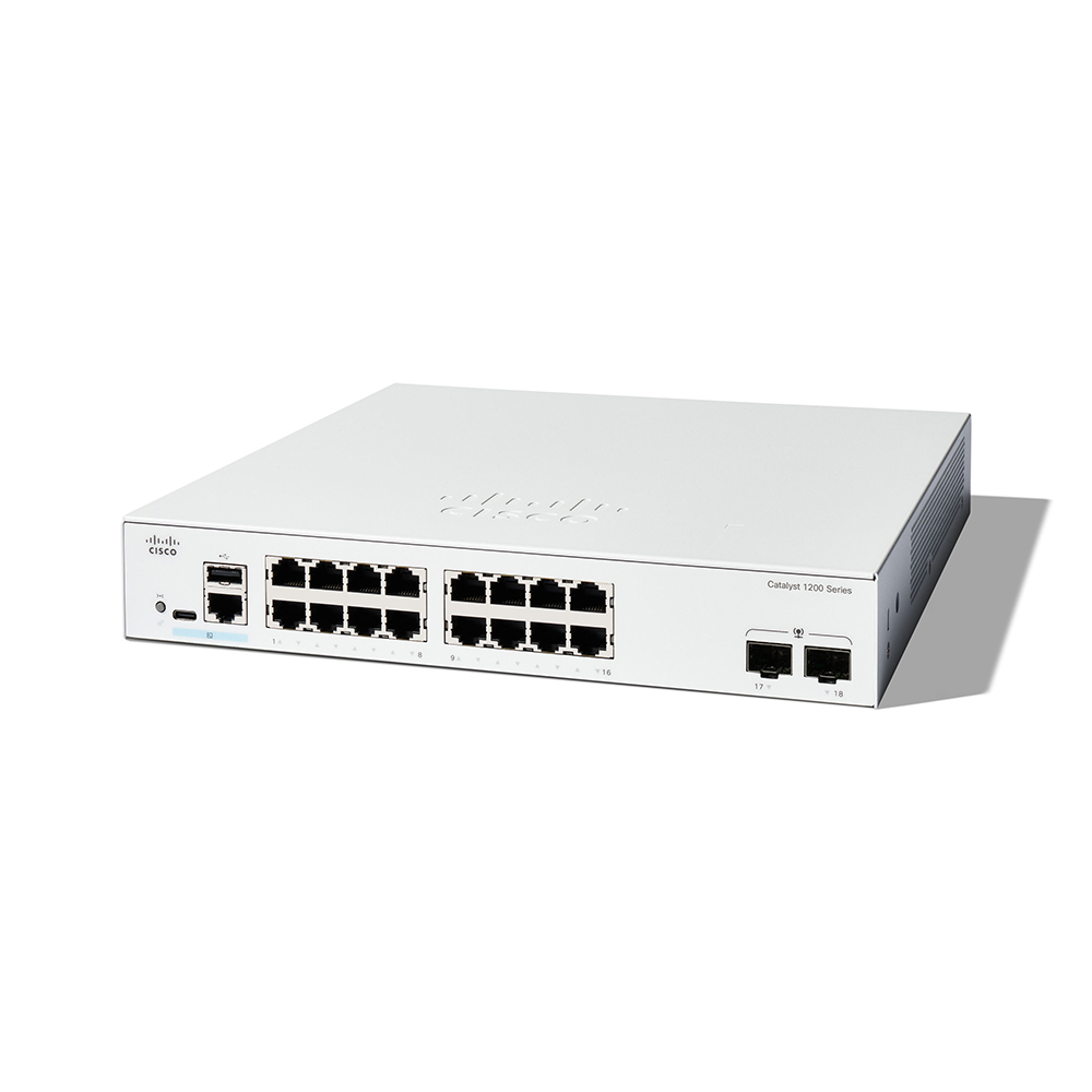 시스코 CISCO C1200-16T-2G 16포트 기가비트 관리형 스위치 2SFP - 상세 이미지 2