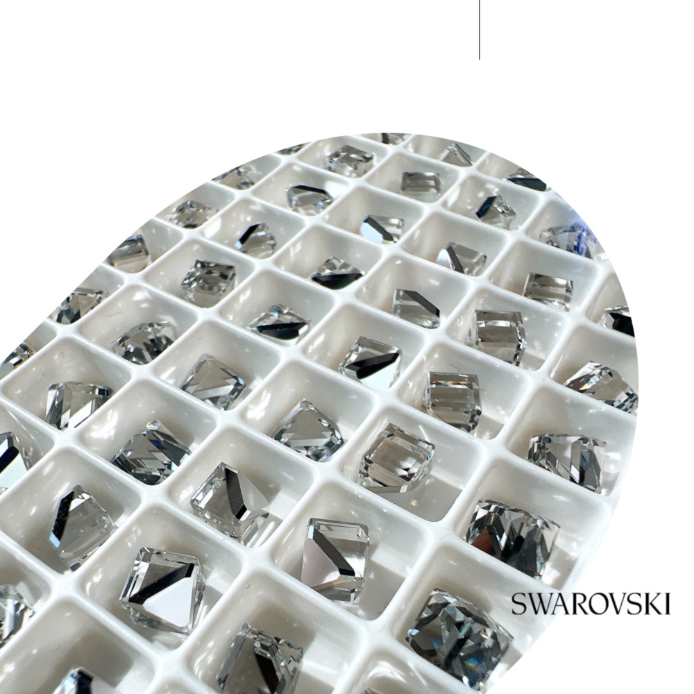 스와로브스키 4841 큐브 4mm 크리스탈 팬시 네일스톤 파츠 - 상세 이미지 4
