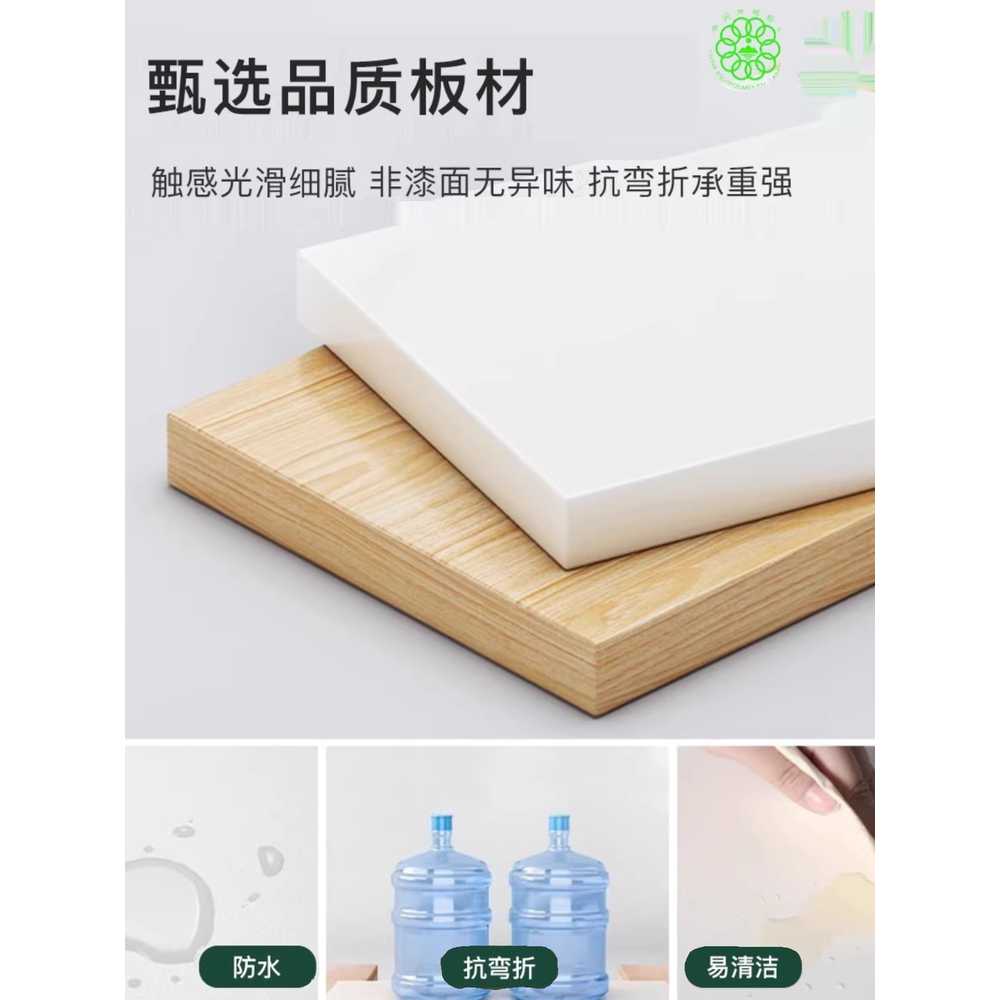 책상 책꽂이 정리함 칸막이 심플 수납 선반 50x30x50 좌측 - 상세 이미지 4
