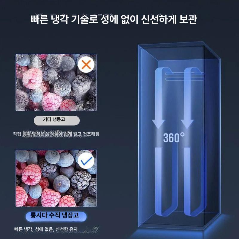보존식 냉동고 가정용 업소용 보관 칸막이 1도어 영업용 냉장고용품 냉동 - 상세 이미지 3