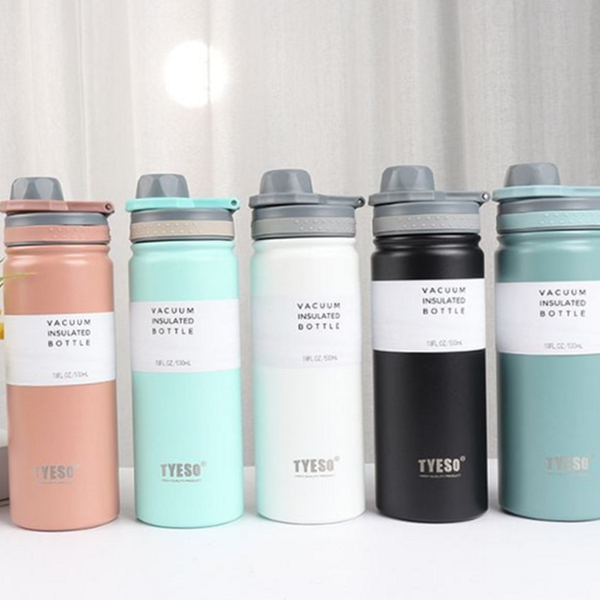 대용량 스포츠 텀블러 보냉 보온 텀블러 750ml 스테인레스 휴대용 물병 스텐레스 보온병 - 상품 이미지
