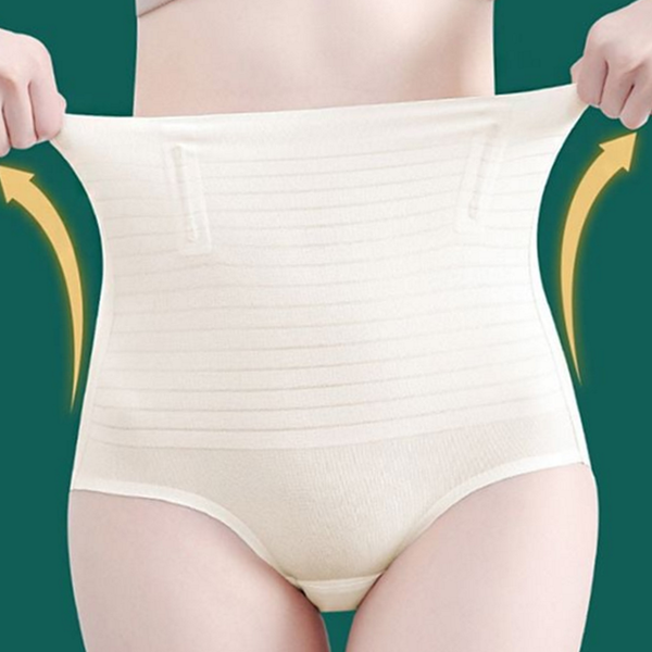 힙업 여성 보정 팬티 심리스 여성 하이 웨스트 팬티 이너웨어 - 상품 이미지