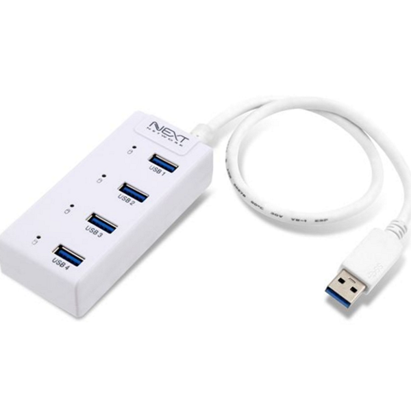 멀티 usb 3.0 허브 초고속 usb 4 포트 허브 무전원 - 상품 이미지
