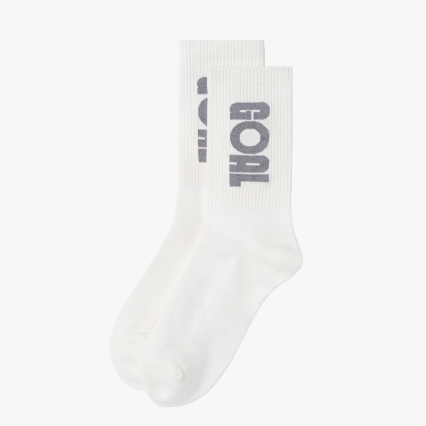 ESSENTIAL LIGHT CREW SOCKS-OFF WHITE - 상세 이미지 2