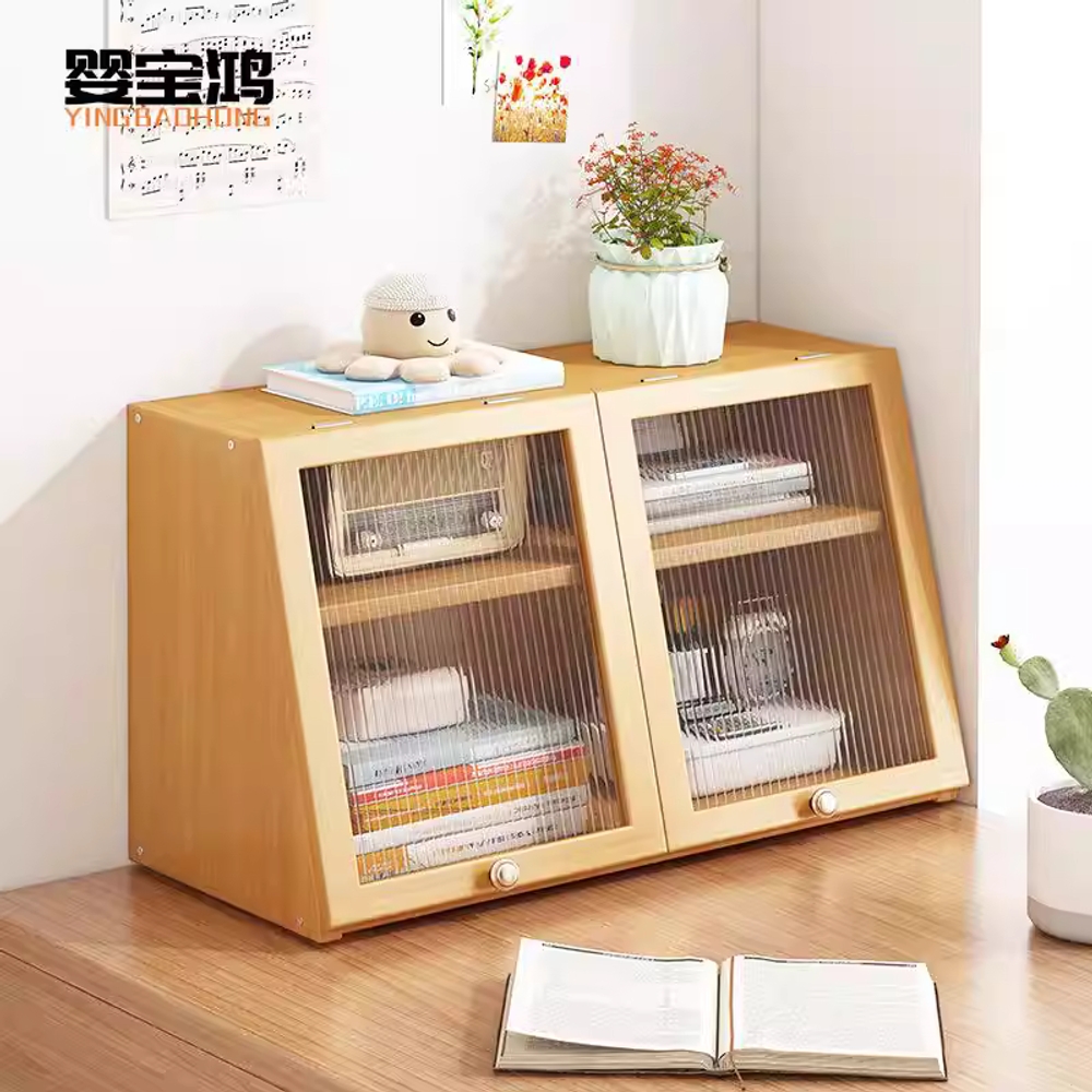 약 수납장 월넛 폭좁은 보관장 하부장 틈새 캐비닛 40cm - 상세 이미지 2