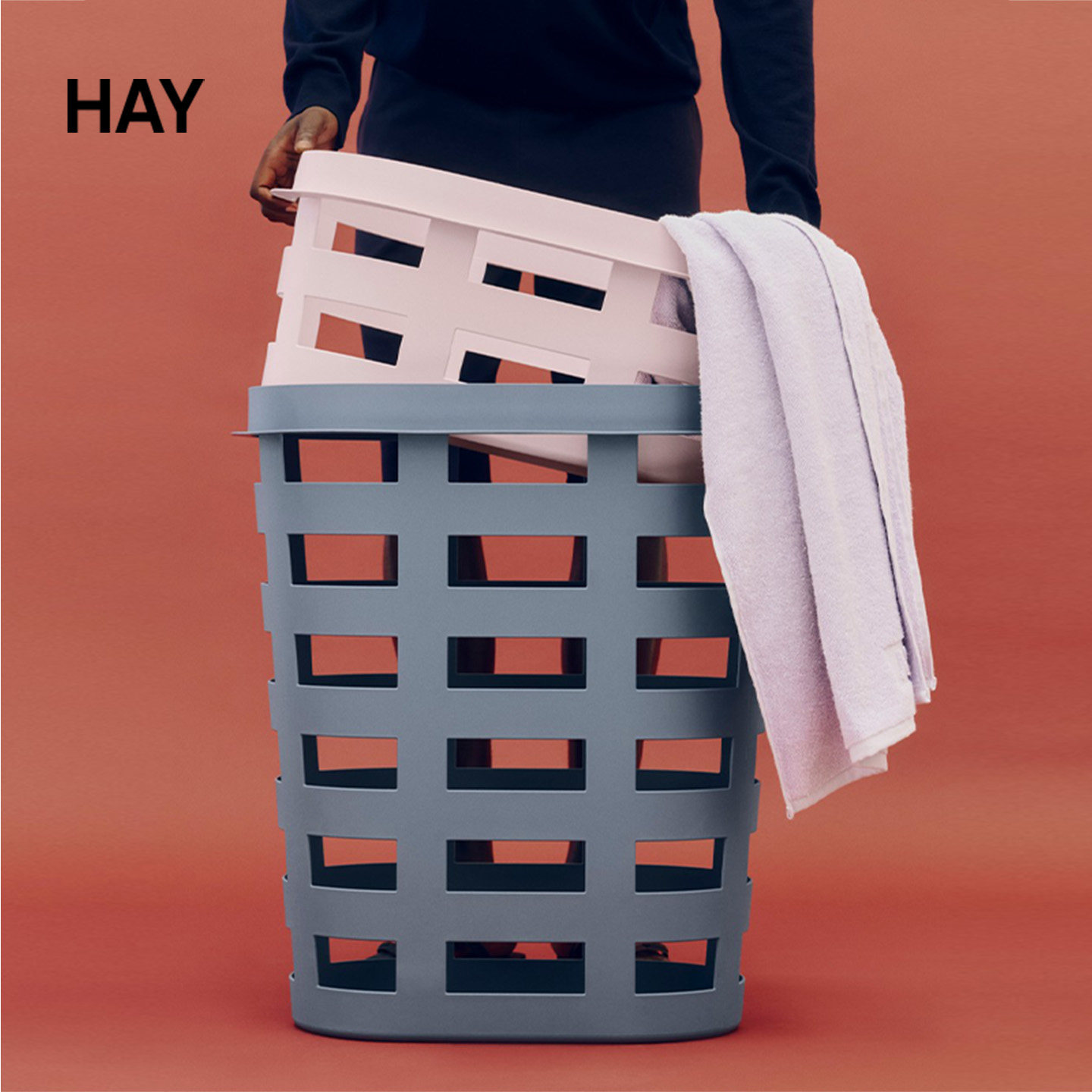헤이 런드리 바스켓 의류 수납 바구니 Hay laundry basket 장난감 정리함 - 상세 이미지 4