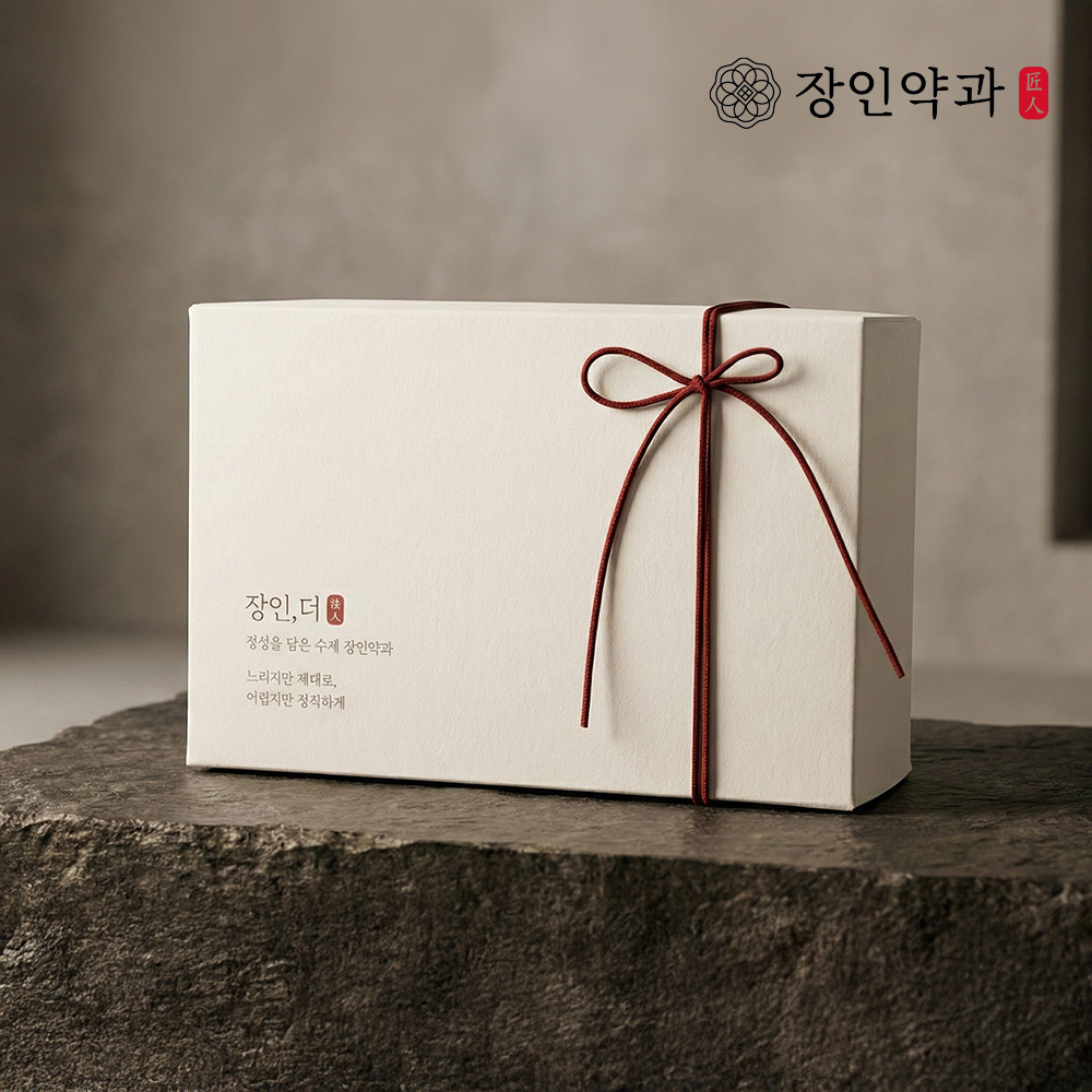 [장인더] 장인정약과 650g 12입, 2세트 선물세트 - 상세 이미지 5