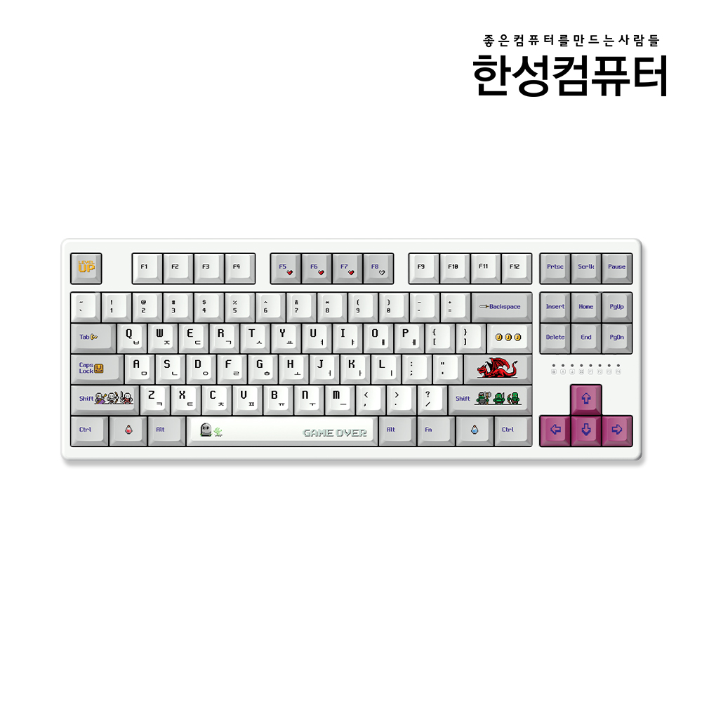 한성 매그니톡스2 XL 8K 게이밍 키보드 래피드트리거 자석축 텐키리스 사무용 게임용 - 상세 이미지 4