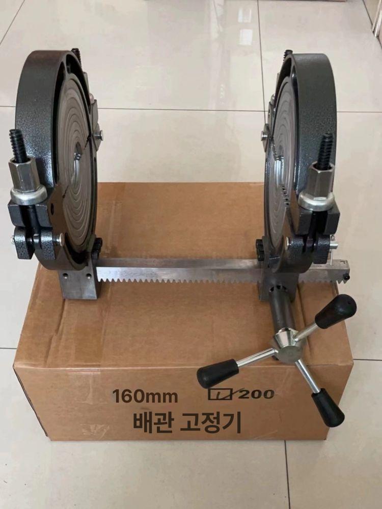 PE 파이프 융착기 배관 도킹기 튜브 조인트 시공 핫플레이트 - 상세 이미지 4