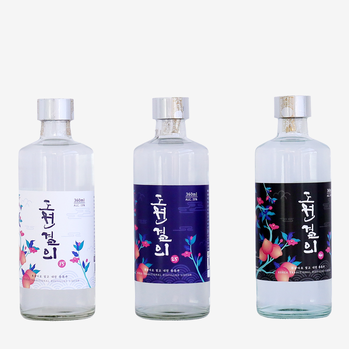 도원결의 25도 360ml 영덕주조 전통주 복숭아 리큐르 이미지 6