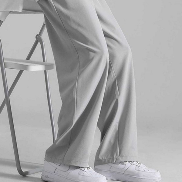루즈핏 남성 와이드 팬츠 스트레이트 와이드 팬츠 데일리 여름 캐주얼 트레이닝 스포츠 - 상품 이미지
