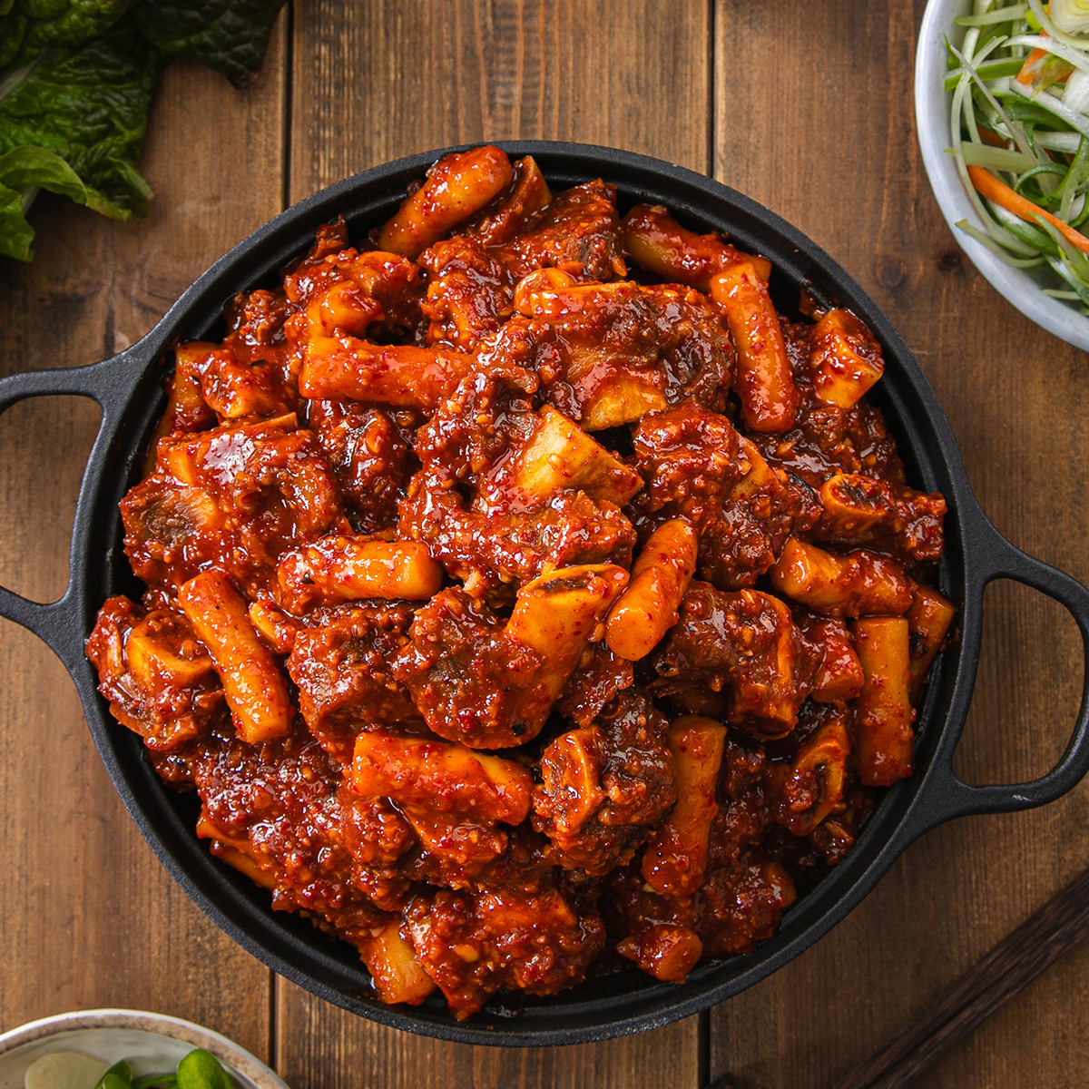 제철밥상 대구 동인동식 떡 소갈비찜 820g 이미지 6