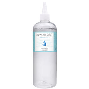 대용량 맑을담 히알루론산 1% 고분자 원액 앰플 500ml 만능크림 만들... 솔직 후기 | 피부 타입별 분석 - 상품 이미지 1