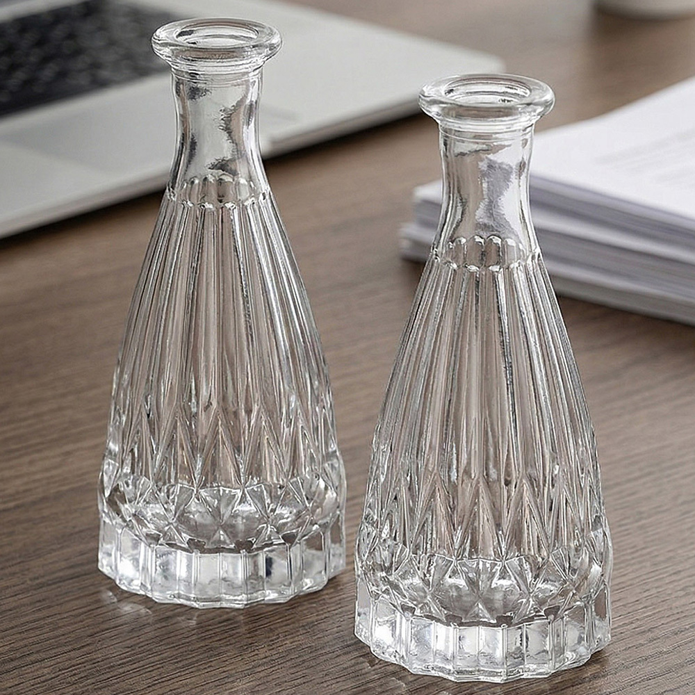 디퓨저 용기 인테리어 병 펠루아150ml 리드포함 재료 이미지 6