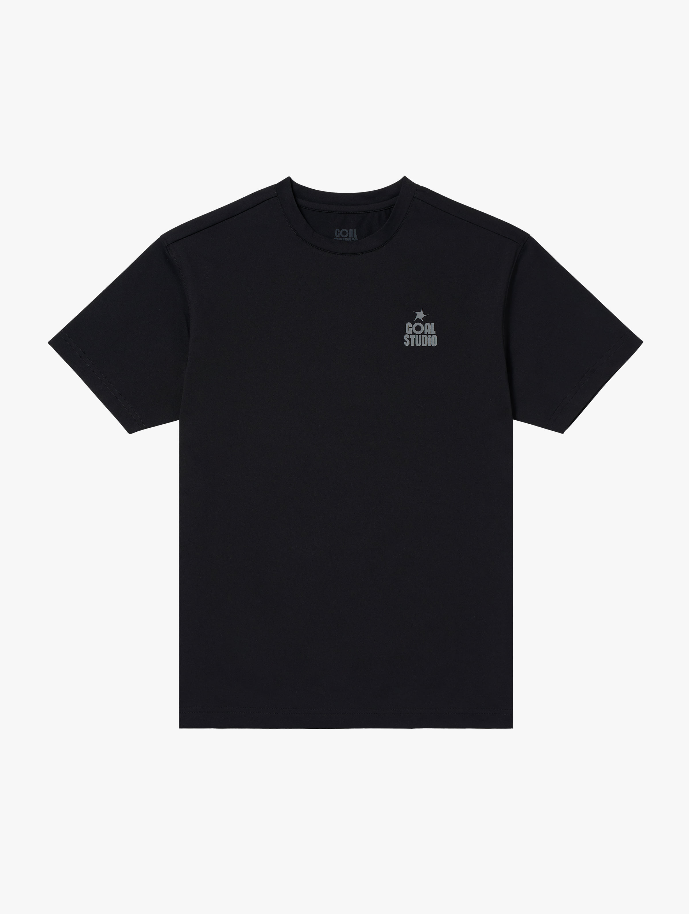 GOAL DOT LOGO AIRDRY TEE-BLACK - 상품 이미지