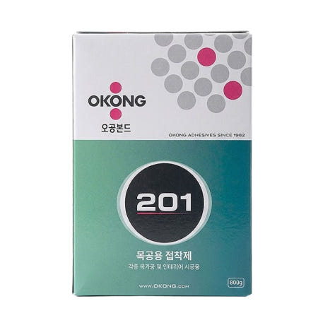 (주)오공 오공 목공용 접착제 201 800g 본드 목재 벽지 종이