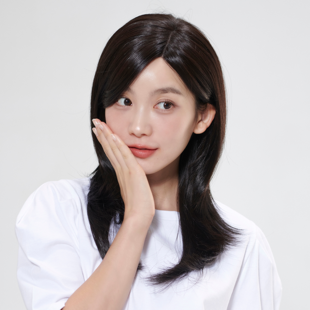 수제통가발 매기 웨이브펌 J컬 여자가발 - 상세 이미지 5