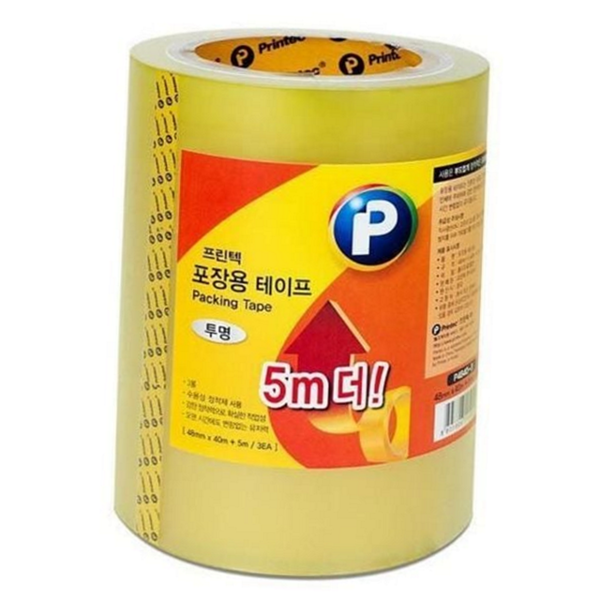 생활 포장용 테이프 투명 박스 테이프 이사 택배 문구용 강력 접착 사무실 사무용 다용도 - 상품 이미지