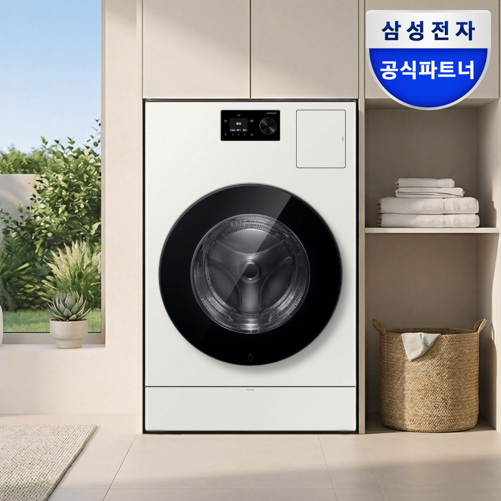 삼성 비스포크 AI콤보 WD80H25BHY 26년형 세탁건조기 25kg+18kg 1등급 제품 이미지