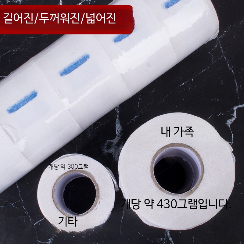 일회용 헤어넥페이퍼 미용실 전용 커트보 보호용품 염색 파마용품 목보호 패드 - 상세 이미지 2