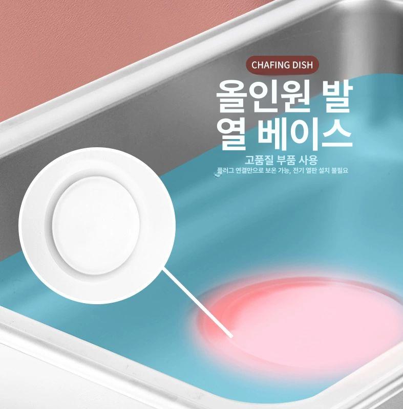 업소용 전기 중탕기 반찬통 워머기 식당 소스 국물 보온기 - 상세 이미지 4