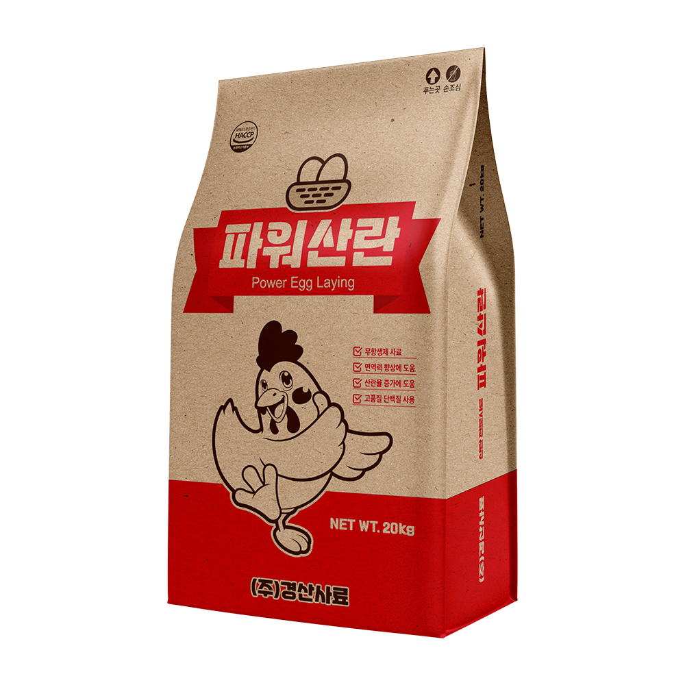 네이버 닭사료 닭모이 파워 산란사료 20kg 산란계
