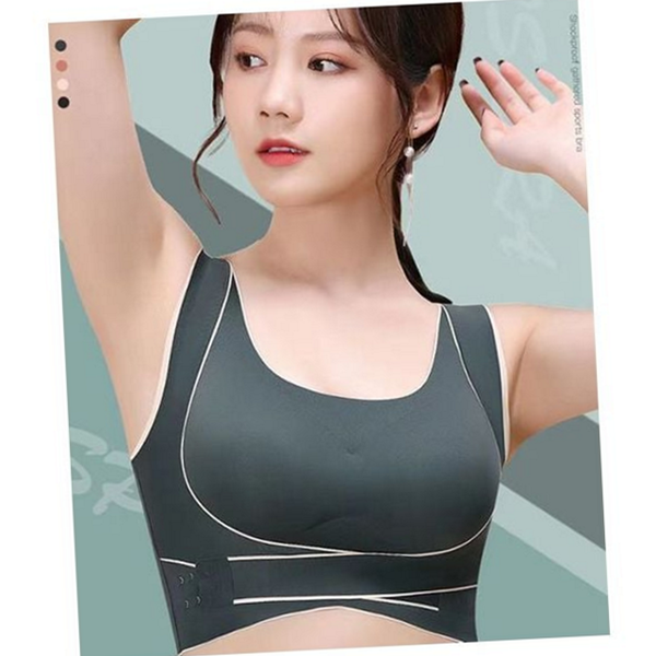 심리스 여성 스포츠브라 요가 빅사이즈 스포츠브라 헬스 운동 - 상품 이미지