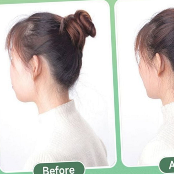 볼륨 여성 부분 가발 똥머리 여성 올림 머리 가발 피스 - 상품 이미지