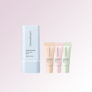 정샘물 스킨 세팅 톤 필터 베이스 40ml SPF 30 / PA++ 솔직 후기 | 피부 타입별 분석 - 상품 이미지 1