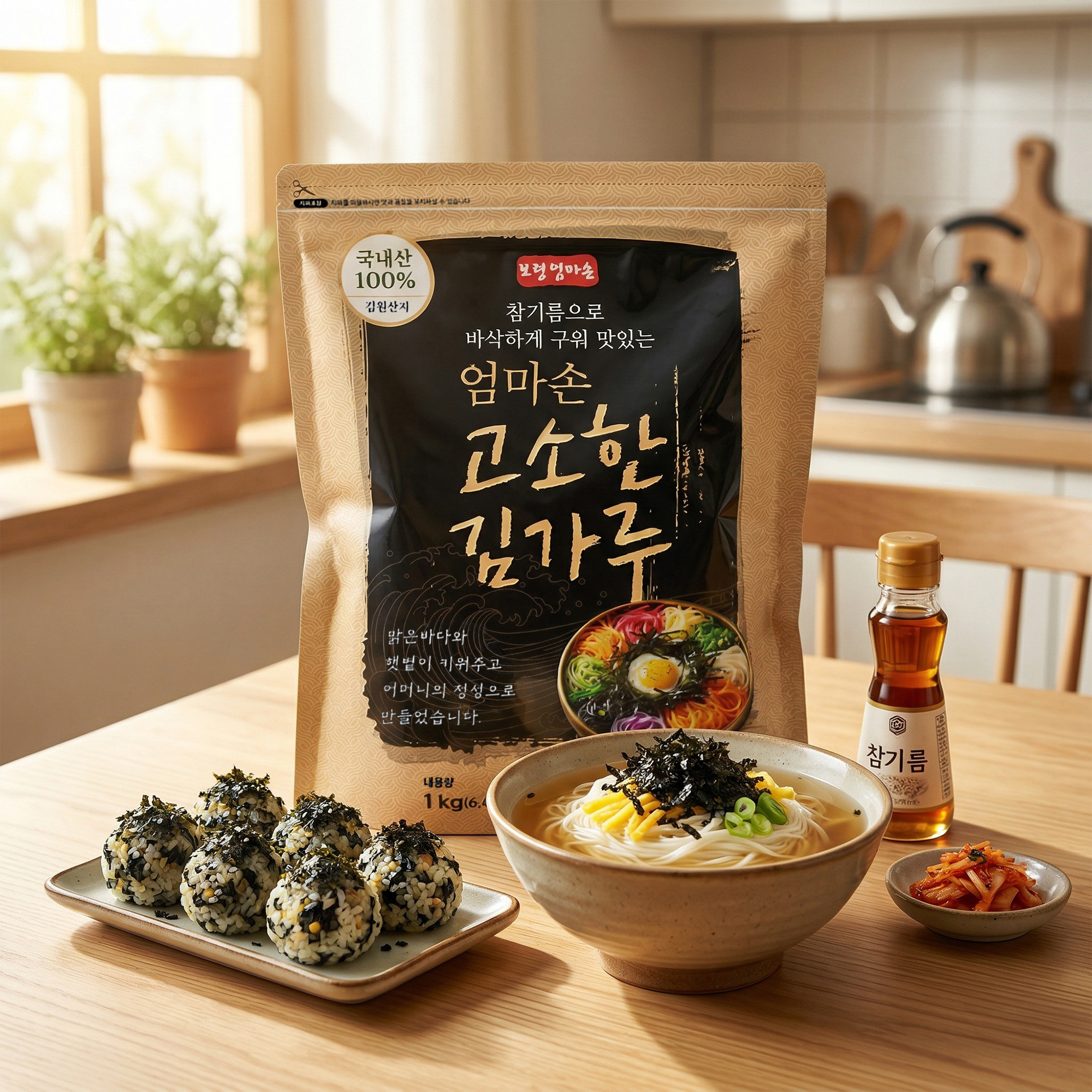 국내산 김가루 김가루 추천 고소한 김가루 1kg 김가루 김가루 활용법