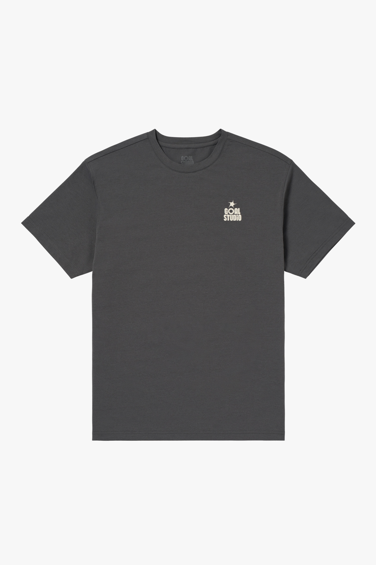 GOAL DOT LOGO AIRDRY TEE-CHARCOAL - 상세 이미지 2