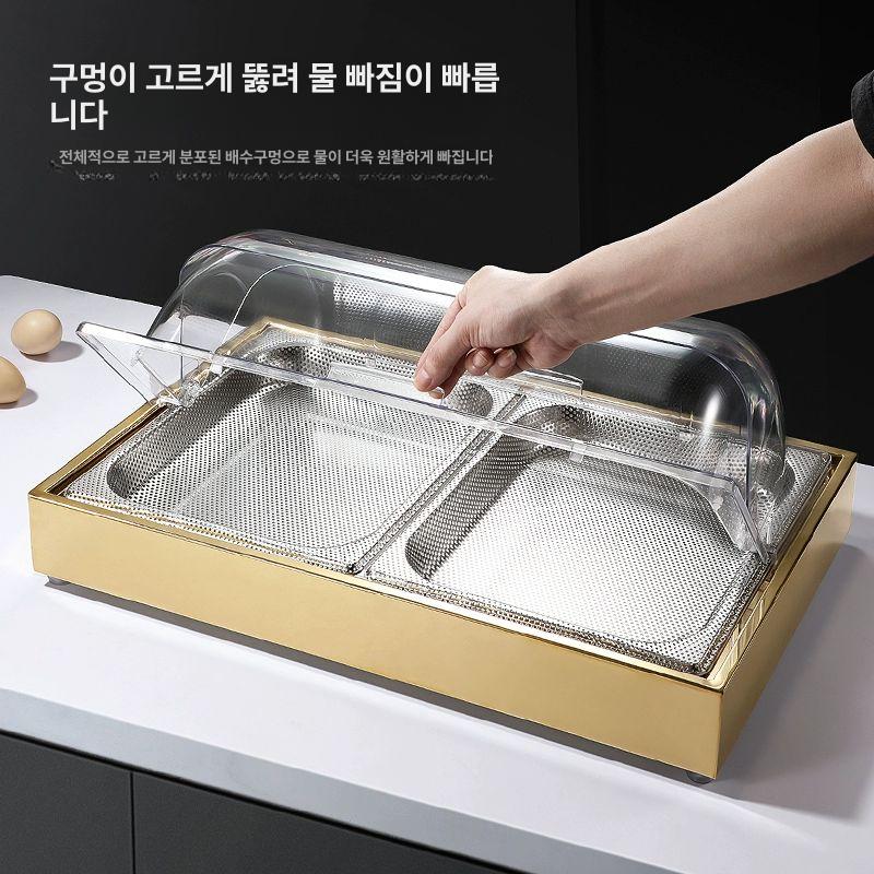 미니 쇼케이스 냉장 업소용 카페 디저트 케이크 음료 바 냉장고 뷔페 소형 - 상세 이미지 2