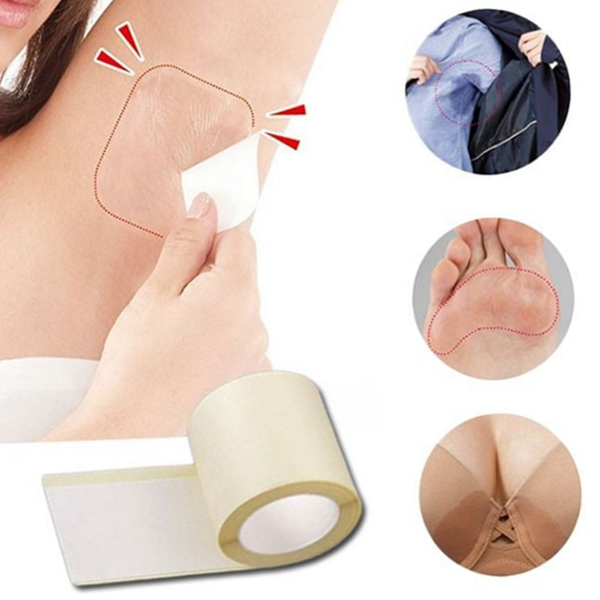 이너웨어 겨드랑이땀 패치 여름용 투명 패치 얇은 일회용 흡수 - 상품 이미지