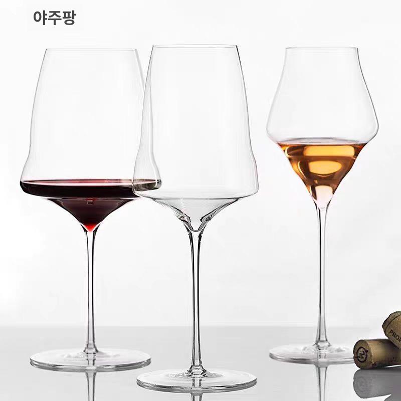 샴페인 잔 디자인 와인 2p 세트 튤립 글라스 개입 단품 동호회용 - 상세 이미지 2