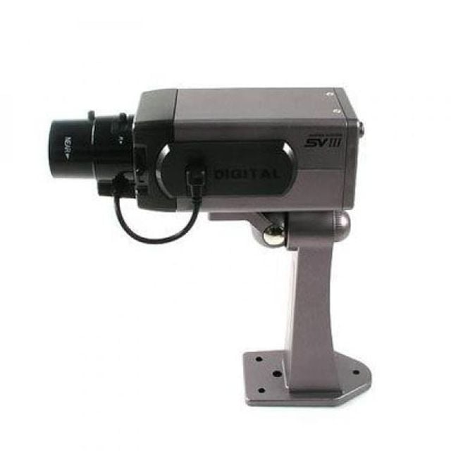안전한 Coms 고정형 LED 작동 방범용 모형 CCTV 카메라 - 상품 이미지