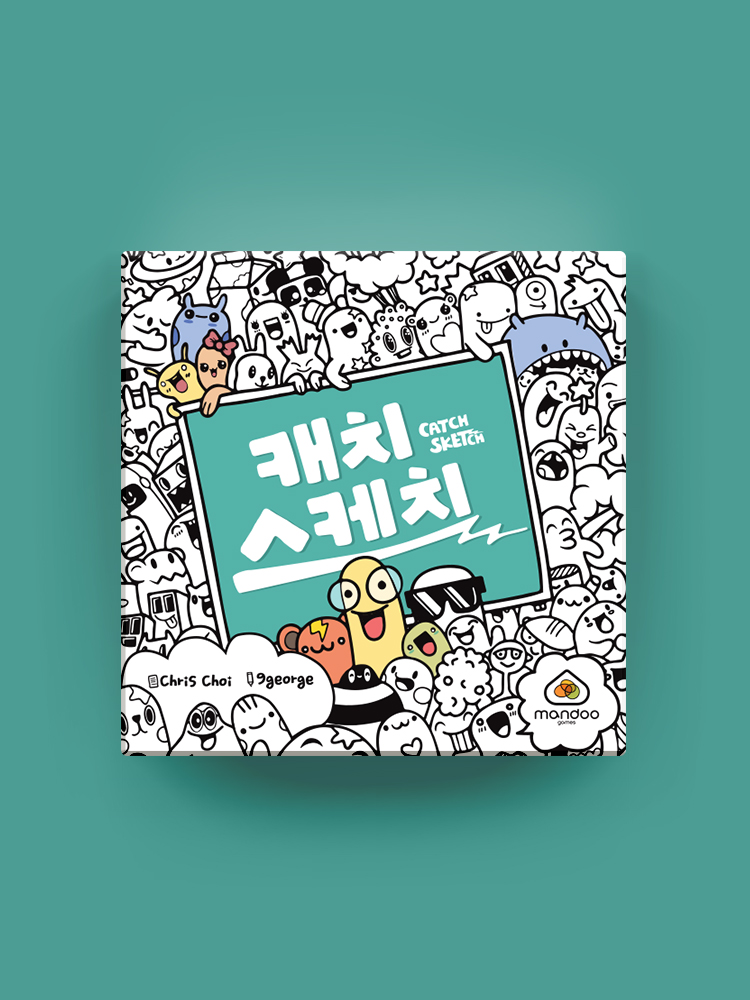 [만두게임즈] 캐치 스케치 보드게임 드로잉 파티 - 상품 이미지