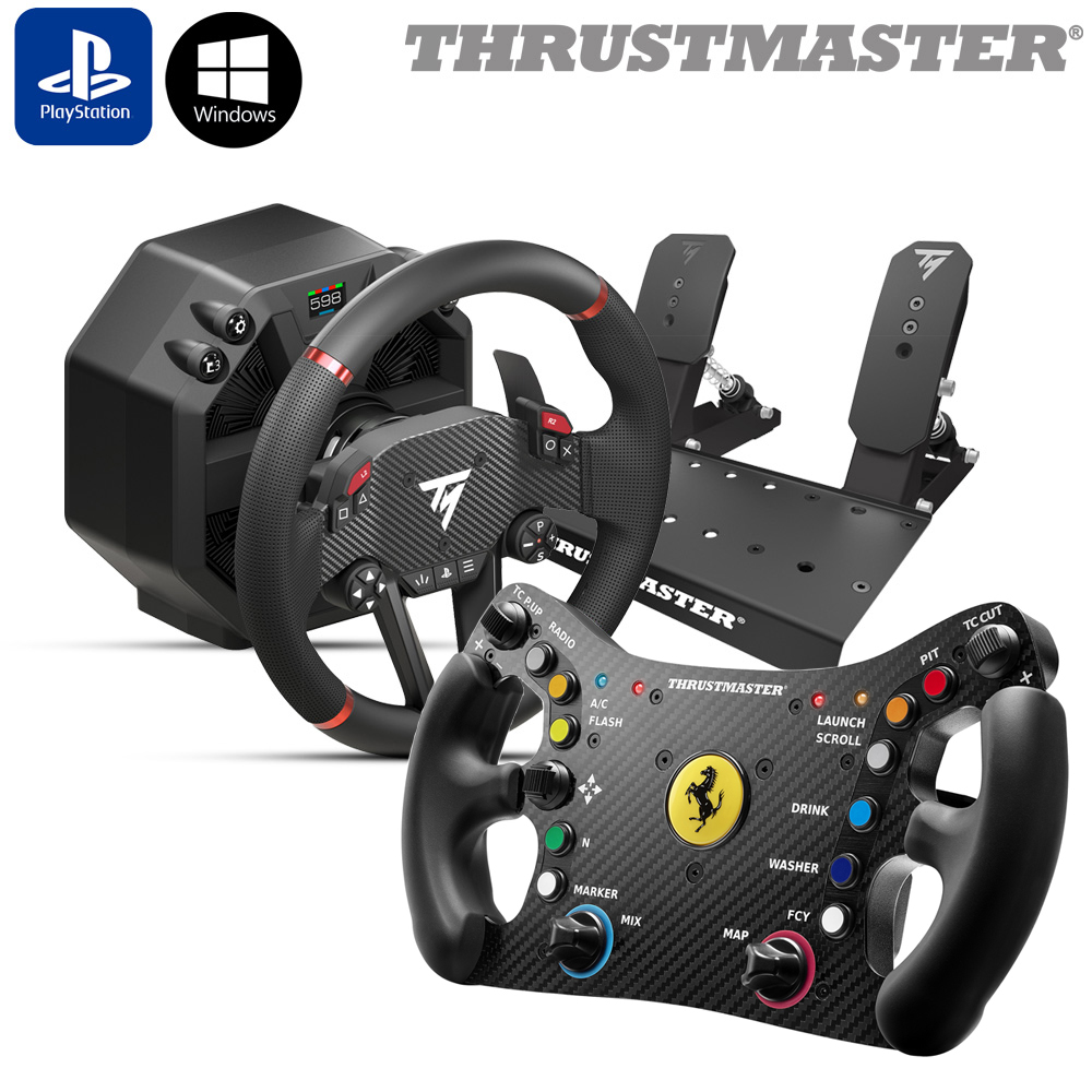 트러스트마스터 레이싱휠  T598 DD Ferrari 488 GT3 Wheel ADD-ON 패키지 - 상품 이미지