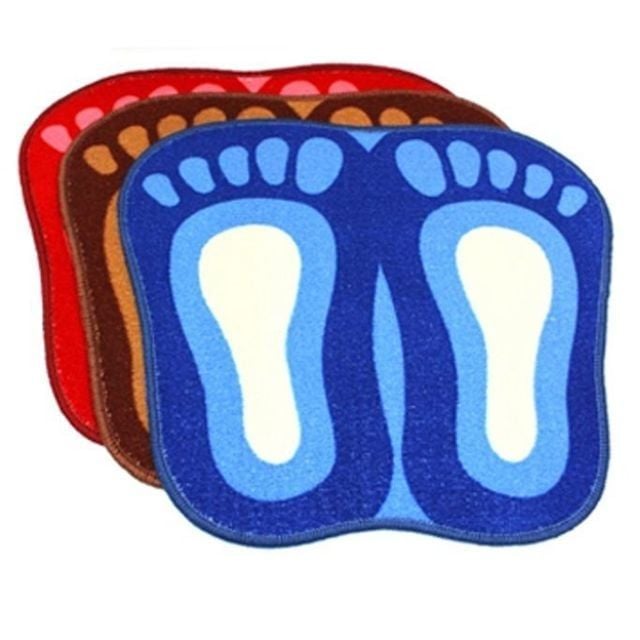 발매트 발바닥 주방 패드 화장실 현관 러그 깔개 발판 욕실 카페트 화장실발 현관발 - 상품 이미지