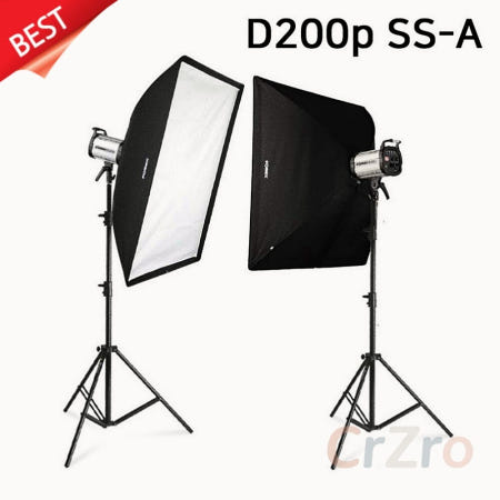 포멕스 D200p SS-A 스튜디오 촬영 세트 쇼핑몰 의류 패션 피팅 인물 프로필용 1세트