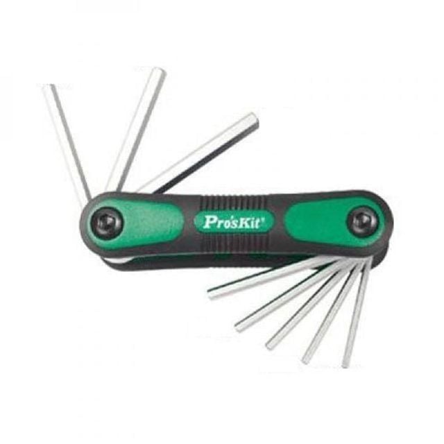 튼튼한 Coms Prokit 8가지 육각 렌치 드라이버 세트 - 상품 이미지