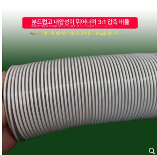 에어덕트 pvc 주름관 집진 환기튜브 목공 진공호스 파이프 플렉시블 덕팅 - 상세 이미지 3