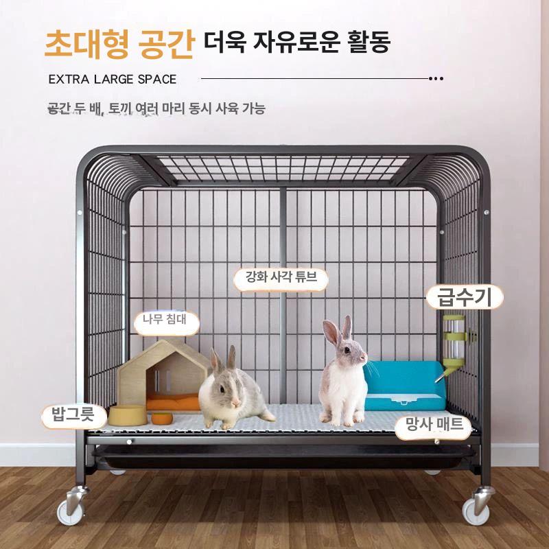 강아지 케이지 고양이 안전문 울타리 실내 펜스 반려동물 철창 애견 방묘문 차단문 - 상세 이미지 5