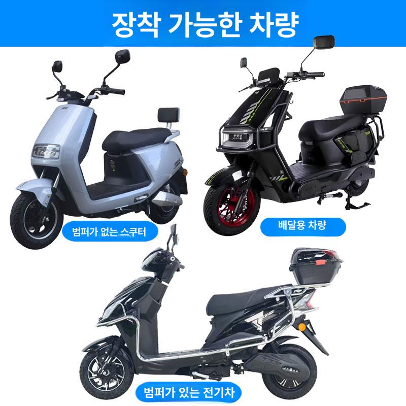 캐노피 전기스쿠터 그늘막 삼륜차 햇빛차단 오토바이 커버 시야확보 덮개 - 상세 이미지 5