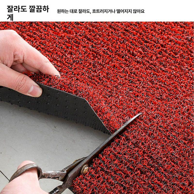 실외 코일발매트 카페 출입구 물흡수 도어매트 야외용 현관발판 - 상세 이미지 2