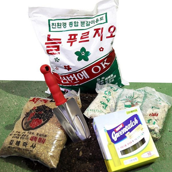 화분용 분갈이 세척 분갈이 흙 난석 배양토 마사토 원예 - 상품 이미지