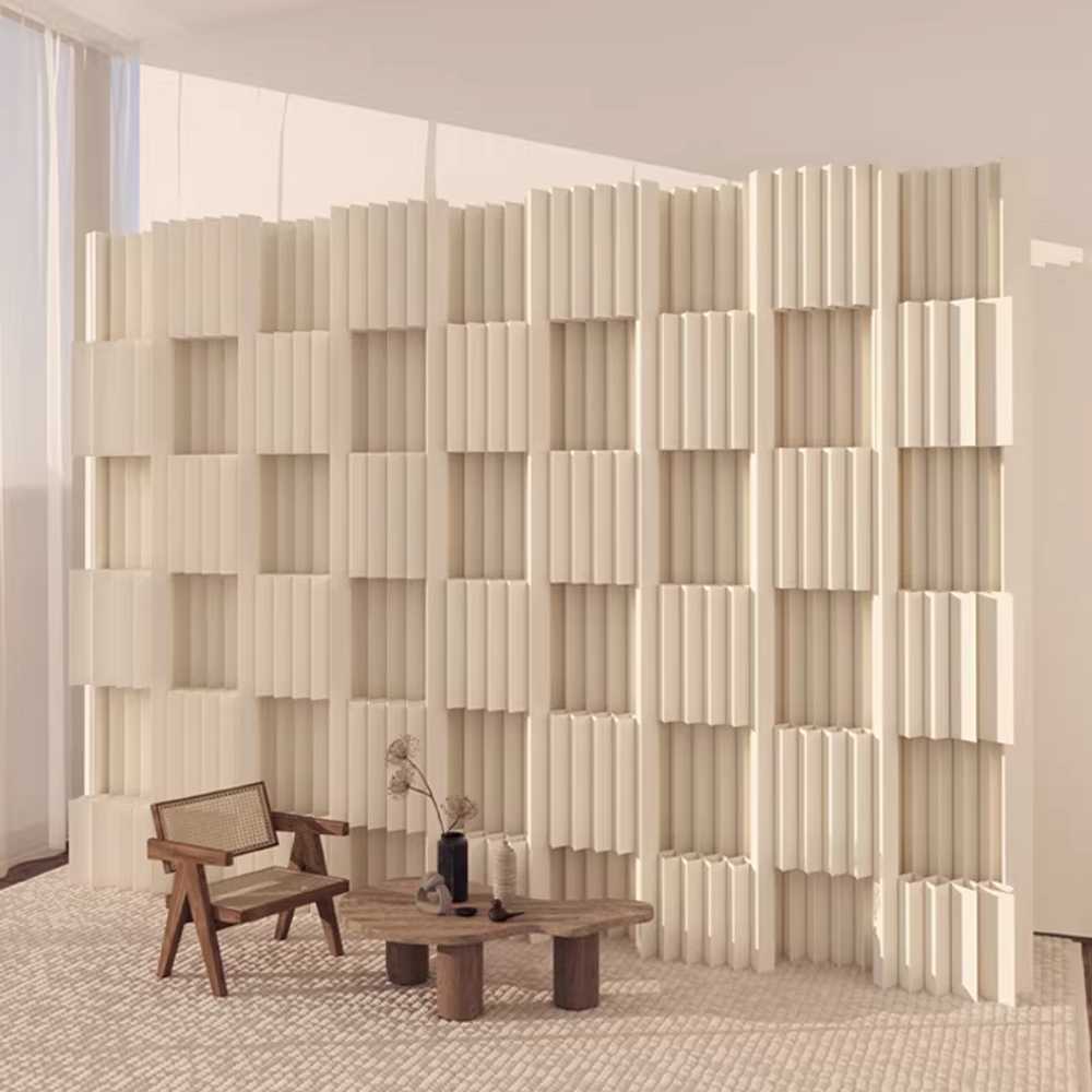 접이식 종이 파티션 공간분리 인테리어 가벽 43x160x100-200cm - 상세 이미지 4