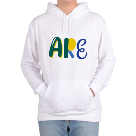 후드티 알파벳 ARE 영어단어 디자인 ALPHABET YOU ARE 당신은 뭐뭐
