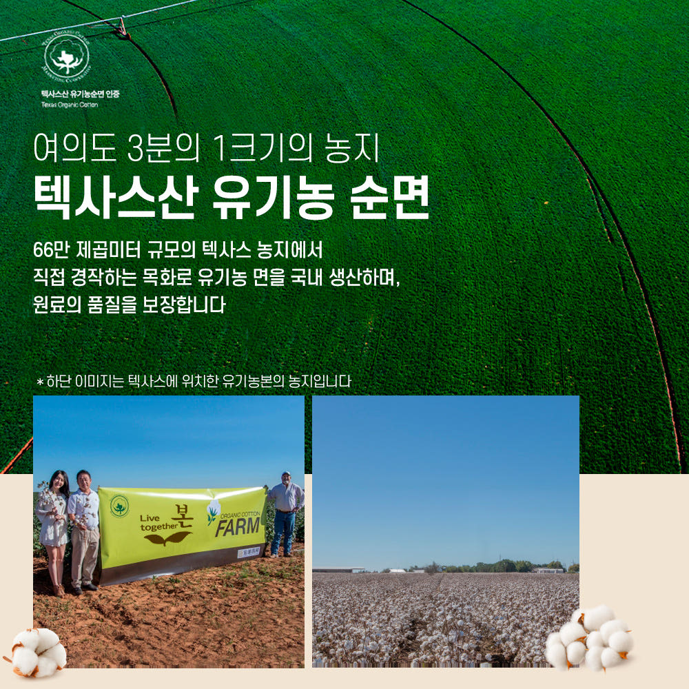 유기농 순면 팬티형 생리대 입는 오버나이트 상세 이미지 6